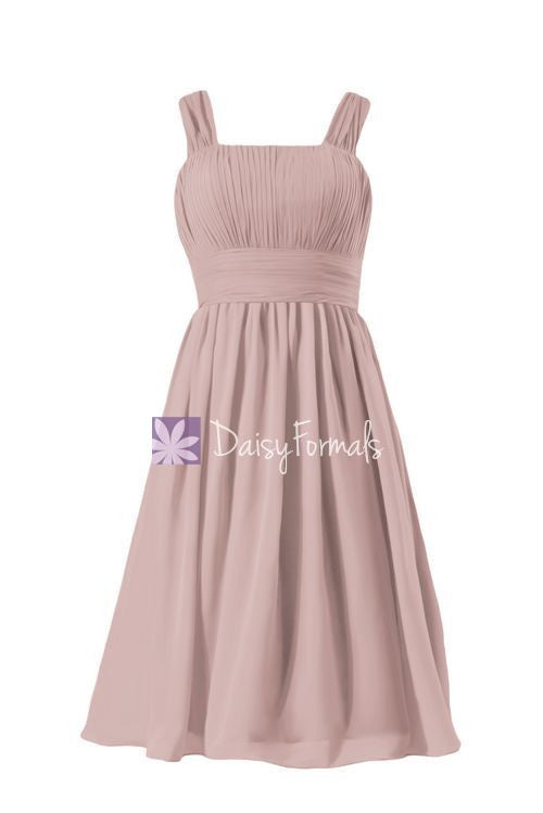 Vintage Rose Pink Chiffon Party Dress ...